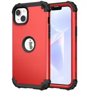 MCC Impact iPhone 14 Shockproof 3in1 Rugged Case Cover Apple iPhone14 [Red]