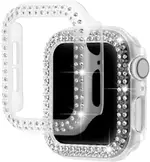 適用於APPLE WATCH保護殼6 5 4 3 2 1 SE 鑽石錶殼38MM 40MM 44MM 42MM保護殼錶帶