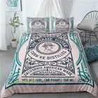 White Vodka Linen Single/Double/Queen/King Size Bed Quilt Doona Duvet Cover Set