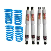 F+R Raised Gabriel Ultra PLUS Shock Coil Spring for Nissan Patrol GU Y61 Hardtop