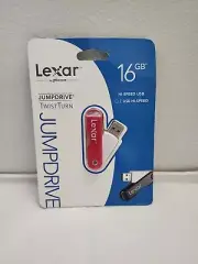 Lexar 16GB Hi-Speed USB JumpDrive Twist Turn Flash Drive Pink New
