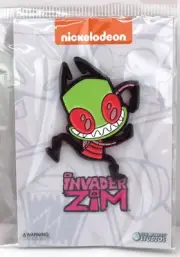 Invader Zim Dancing Enamel Pin Official Nickelodeon Cartoon Collectible Brooch