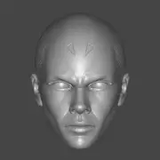 Asajj Ventress Clone Wars Star Wars Bad Batch custom head for action figures
