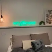 Get Shxt Done Green Flex LED 20"x4.4" Neon Sign Light Lamp Super Bright Decor