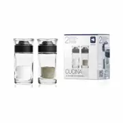 Leonardo Cucina Salt and Pepper Shaker, 2 Piece Set, Salt and Pepper Mill, 40 ml