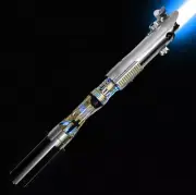Star Wars Graflex Master Chassis Lightsaber ESB Luke Skywalker Installed Crystal