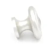 10 x Hickory Hardware Altair Silver Round 1 1/4" Cabinet Knob P3500-SLV