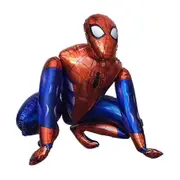 3d Superhero Large Balloon Spiderman Batman Ironman Birthday Party Foil Balloons Decor Spider-Man