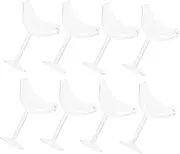 OFFSCH 8Pcs Bird Shaped Cocktail Glasses Unique Wine Goblets for Home Restaurant Party Use Easy to Clean Stable Base for Whiskey Cocktails