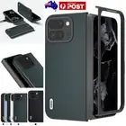 For Google Pixel 9 Pro Fold Leather Ultra Slim Back Case Shockproof Full Cover