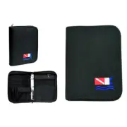 Log Book Binder Scuba Diving Black w/Dive Flag Pages LB0201