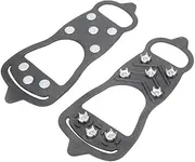 [COLLBATH] 1 Pair Crampons Climbing Carabiner Cleats Stainless Steel Carabiner Walk Traction Cleats Ice Fishing Gear Ice Grippers Camping Crampon Climbing Ice Cleats Shoe Crampons Shoe