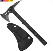 Axe Hatchet - Nylon Fiber Handle for Gardening Camping Axes with Sheath - Black