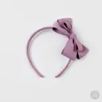 【HAPPY PRINCE】韓國製 AROHA紫色大蝴蝶結女嬰兒童髮箍(女童髮飾)