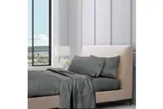 Bedding King 1200TC Pure Egyptian Cotton Sheet Set - Charcoal