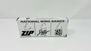 Zip Wing Bands 100pcs Chicken Bird Numbered Wing ID Tags - Red - Size 3