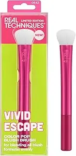 Real Techniques Vivid Escape Color Pop Blush Brush, 1 Count