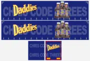 Code 3 Adhesive Vinyl Trailer Decal - Daddies Sauce - 1/50 1/76 1/148 1/87 1/64