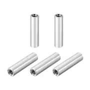 5 Pcs M3x20mm Round Aluminum Standoff Column Spacer Female for DIY