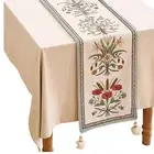 Luxurious Floral Table Runner 118'' for Dining Tables - Thanksgiving & Christmas