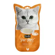 Kit Cat Purr Puree Plus Skin & Coat 4 x 15gm Sachets