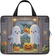 Laptop Case Sleeve Shockproof Computer Carrying Bag Cute Ghost Laptop Bag Tote Lightweight Notebook Case Cover Traveling Briefcase Handle Bags for Travel Business 13inch