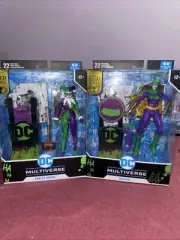McFarlane DC Multiverse Jokerized Batgirl Figure Batman Three Jokers Harley Quin