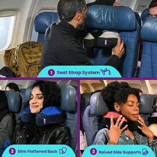 [4美國直購] Cabeau TNE S3 旅行頸枕 記憶泡棉枕頸部支撐 Travel Neck Pillow Memory Foam Airplane Pillow