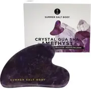 Summer Salt Body Crystal Gua Sha Amethyst