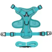 Pet Harness and Leash Set for Small Medium Dog Cat Adjustable Escape Proof Leash