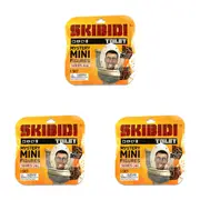 3PK Skibidi Toilet Mini Mystery Action Figures Toy 5x5cm Kids/Children 8y+
