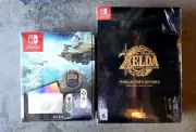 Nintendo Switch OLED The Legend of Zelda Tears of the Kingdom Edition And Game