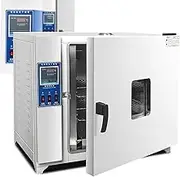 Blast Drying Oven, 800W Electric Heating Constant Temperature Blast Drying Oven, 16L Air Dryer, Precise Temperature Control 50°C~300°C, Intelligent CNC Timing