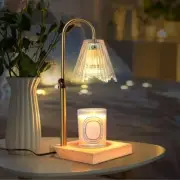 Candle Warmer Lamp with Timer,Electric Dimmer and Height Adjustable Light