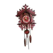 Traditional Wall Cuckoo Clock Multifunctional Decorative Lightweight MDF