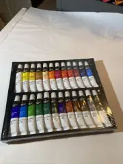 Castle Art Supplies 24x 12ml Premium Quality Oil Paint Set No Box Lid