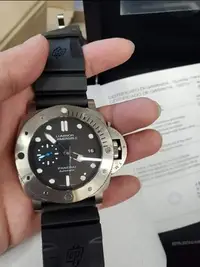 在飛比找Yahoo!奇摩拍賣優惠-【已交流】沛納海 Pam01305 鈦金屬 Panerai 