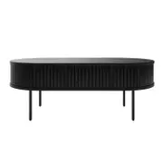 Aaron 120cm Coffee Table with Sliding Doors