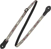 Levy's Leathers Jacquard Mandolin/Ukulele Strap, 1/2-Inch Wide, Multicolor