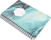 Fitness Planning Notebook Exercise Journal Coil Design Workout Agenda Notepad for Daily Schedule Tracking Health Monitoring Fitness Goals Record