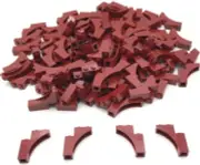 Lego 100 New Dark Red Arches 1 x 3 x 3 Parts