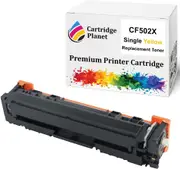 Yellow Compatible Toner Cartridge Replacement for HP 202X CF502X (2,500 Pages) for HP Color Laserjet Pro M254dw Pro M254nw M280nw M281fdn M281fdw