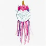 Enchanting Dreamscape DIY Unicorn Dream Catcher Kit - Simplicity Maker Bee, 31 P