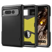 SPIGEN Google Pixel Fold Case, Genuine Slim Armor Pro Cushion Shockproof Hard Cover for Google