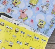 8 Packs Sponge Bob Stickers 2005 Vintage American Greetings Rare