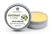 Coconut & Lime Natural Solid Perfume by Paradise Perfumes Fragrance Balm 15ml