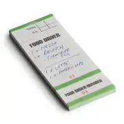 50x Olympia Docket/Ticket Book with Claim Slip Single Leaf Take Away Bar Food