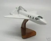 Supersonic Bizjet Airplane Desktop Wood Model Regular Free Shipping