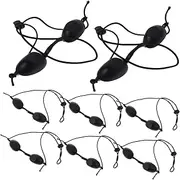 Protection Glasses Set 10pcs Blackout Eye Masks Eye Goggles for Skincare Light
