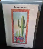 Sonoran Surprise Cactus Southwest Mary Whimsies Quilt 43.5x17.5" NEW